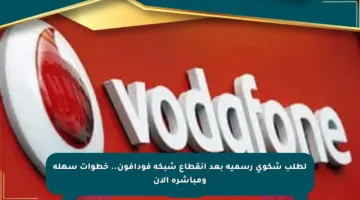لطلب شكوى رسمية بعد انقطاع شبكة فودافون.. خطوات سهلة ومباشرة الآن